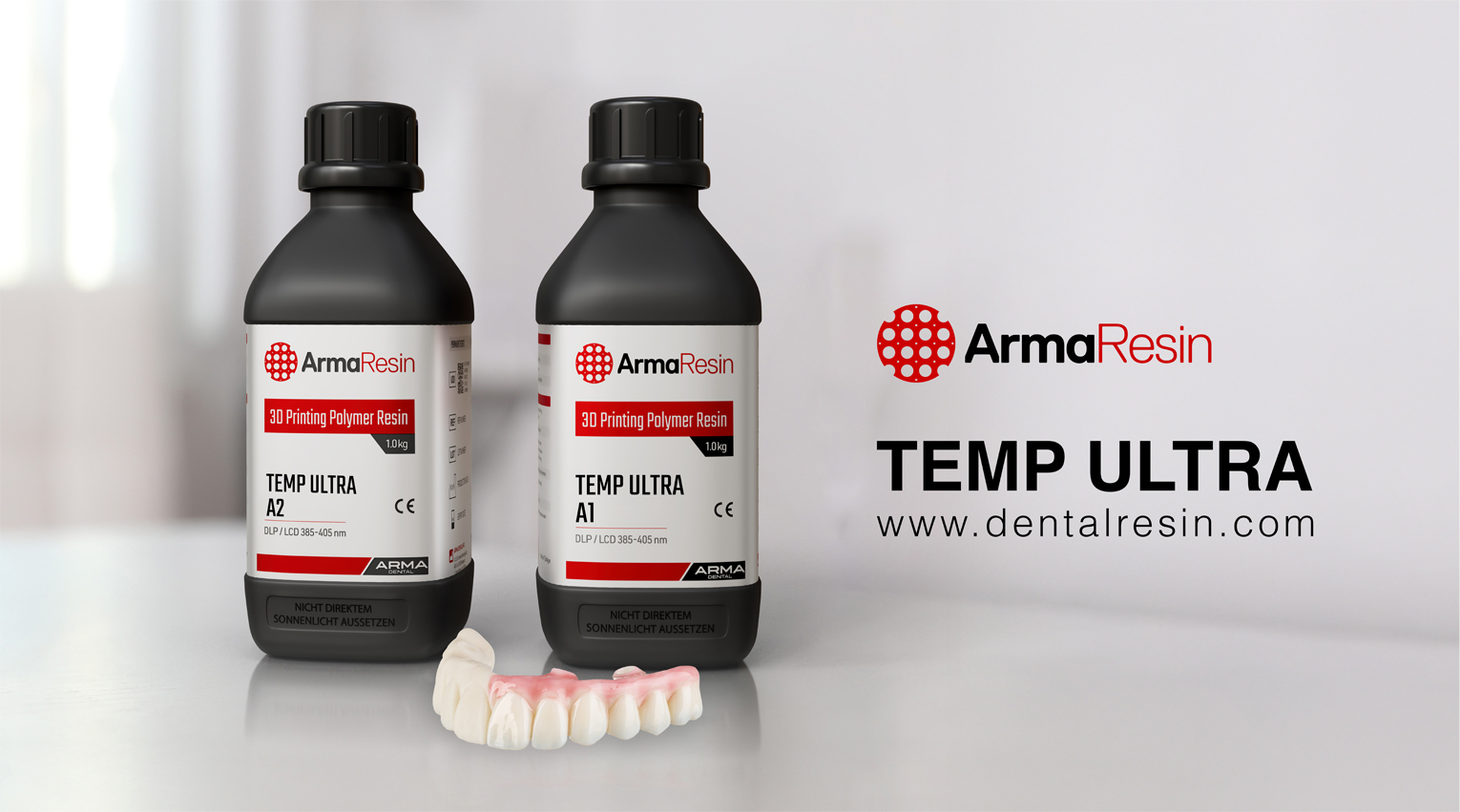 ArmaResin Temp Ultra Geçici Resin Materyali